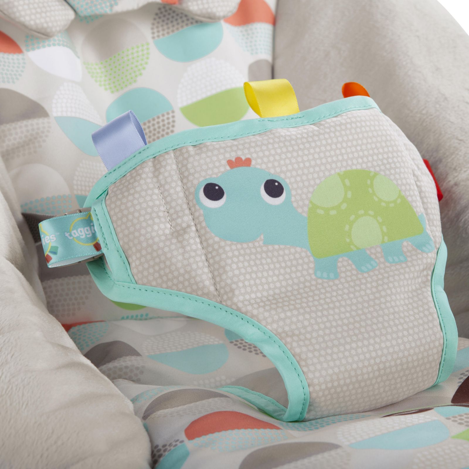 Bright Starts Lehátko vibrující s melodií Happy Safari 0m+, do 9 kg, 2018 - obrázek 7