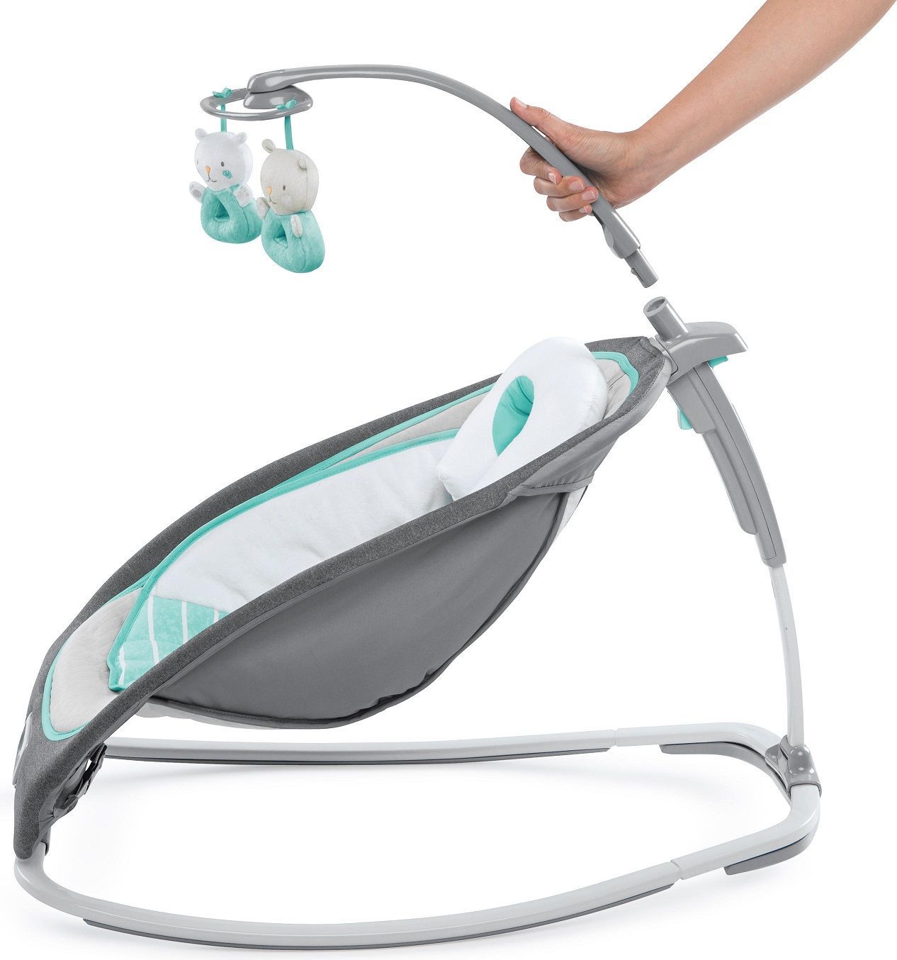 Bright Starts Houpátko vibrující s melodií Henley 0m+ do 11 kg, 2019 - obrázek 3