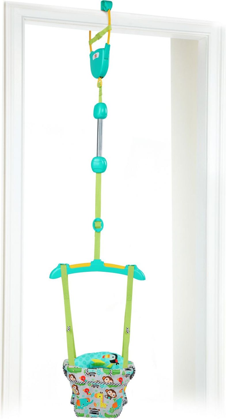 BrightStarts Skákadlo do dveří Zig Zag Zebra 6m+, do 12kg, 2018 - obrázek 1