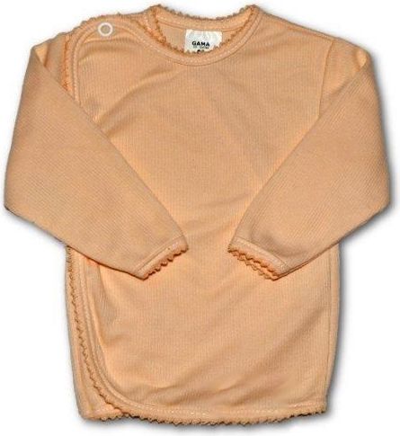 Kojenecká košilka proužkovaná New Baby oranžová - 68 (4-6m) - obrázek 1