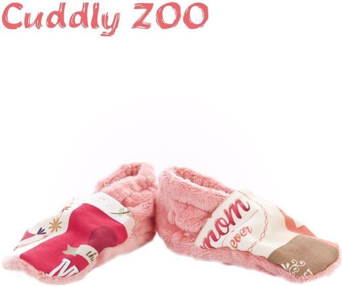 CUDDLY ZOO Bačkůrky Cuddly Zoo Máma S světle červená - obrázek 1