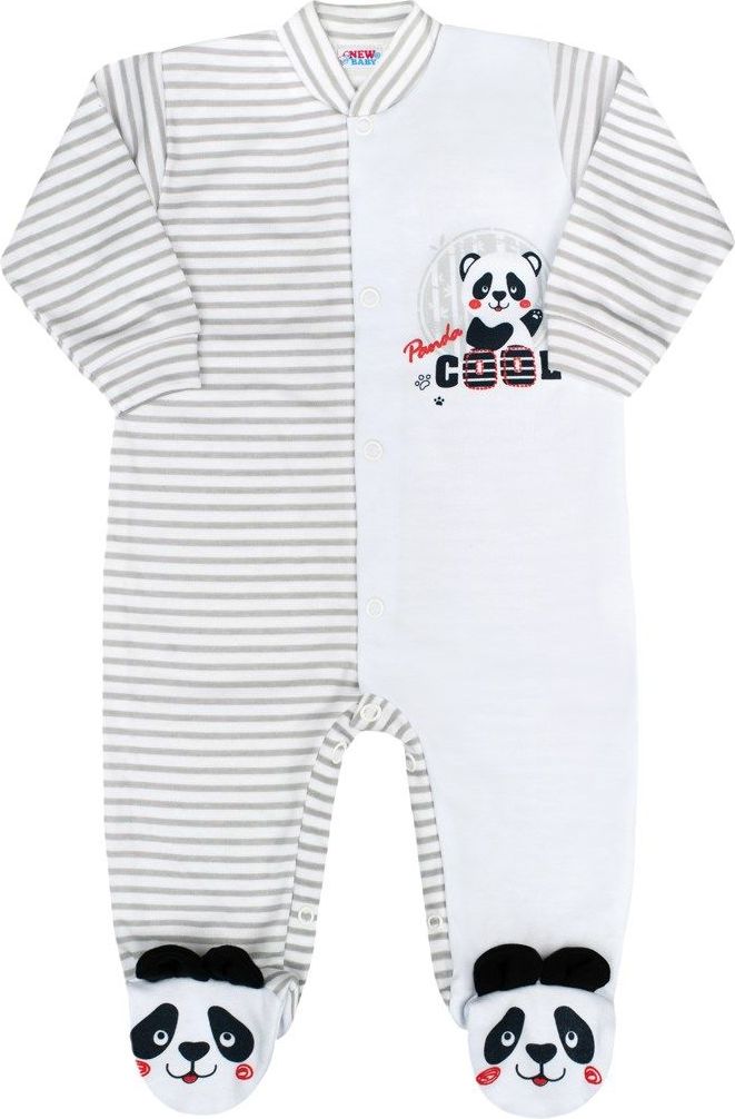 Kojenecký overal New Baby Panda 80 (9-12m) - obrázek 3