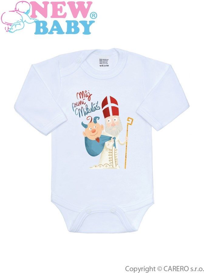 Body s potiskem New Baby Můj první Mikuláš - 50 - obrázek 1