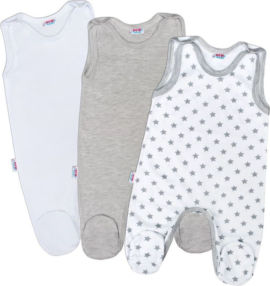 Kojenecké dupačky New Baby Classic II Uni 3ks - 86 (12-18m) - obrázek 1