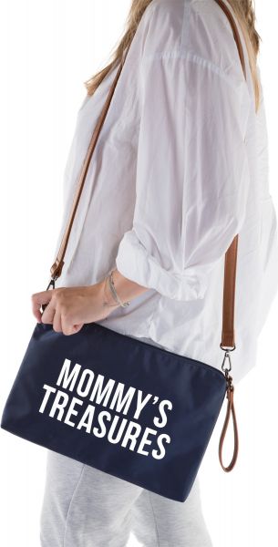 Childhome Pouzdro na zip s poutkem Off White - obrázek 3