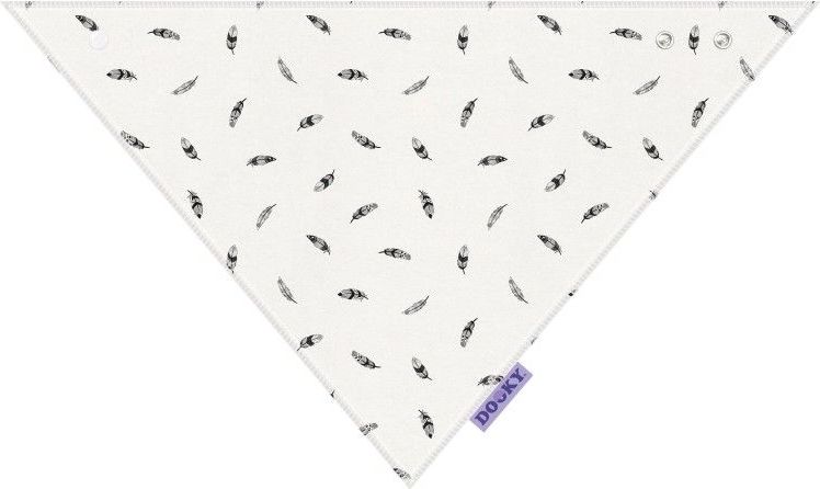 Dooky bryndáček Dribble Bib Black Feather - obrázek 2