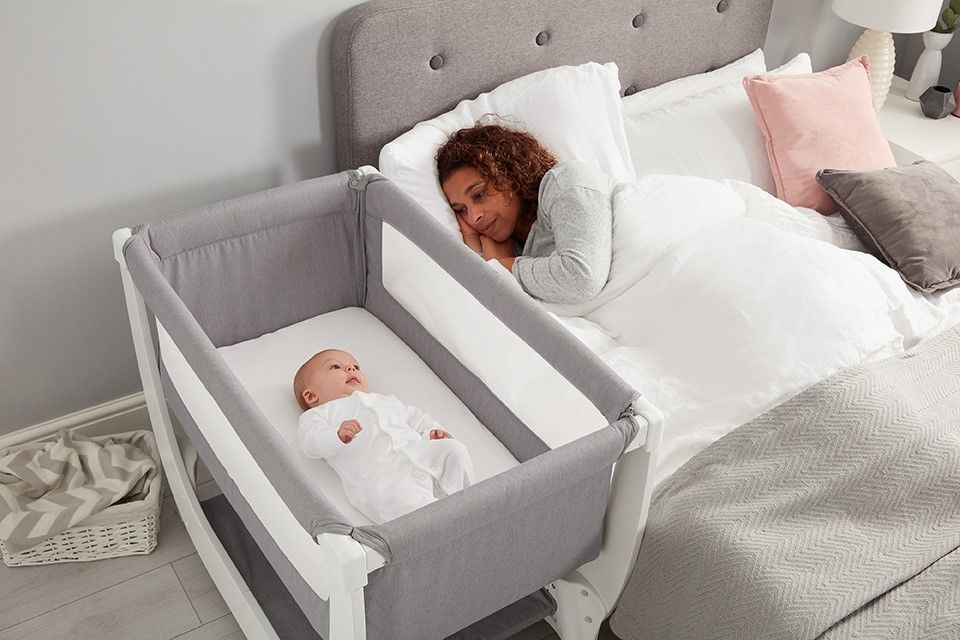 SHNUGGLE Air První postýlka Dove Grey - obrázek 10