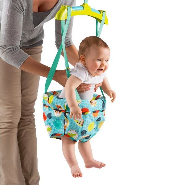 Disney Baby Skákadlo do dveří Kaleidoscope Safari™ 6m+, do 11 kg, 2019 - obrázek 3