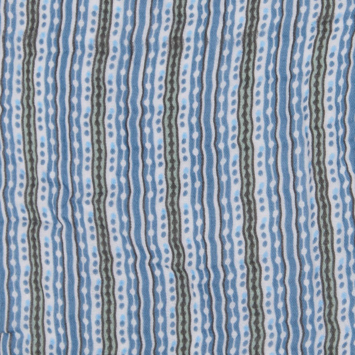 Pleny LODGER Swaddler Empire Stripe 3balení 70 x 70 cm Ocean - obrázek 3