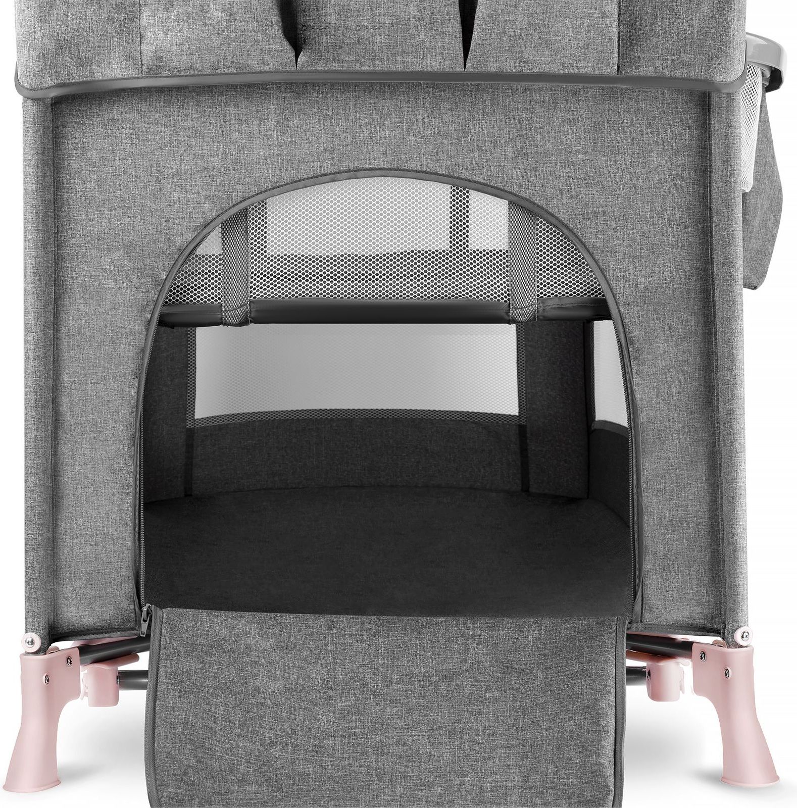 Postýlka cestovní Joy s doplňky Pink Kinderkraft 2019 - obrázek 15
