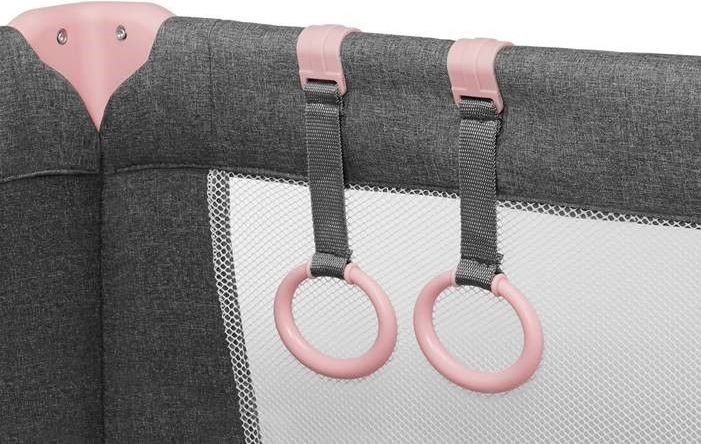 Postýlka cestovní Joy s doplňky Pink Kinderkraft 2019 - obrázek 19