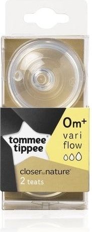 Silikonová savička Tommee Tippee C2N 0 +, 2 ks - obrázek 1