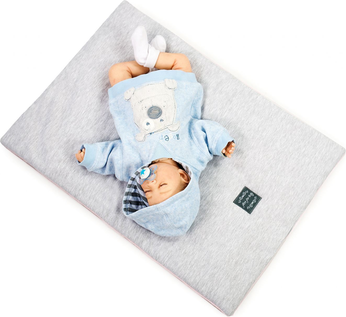 Sada do kočárku Floo for baby růžová - obrázek 2