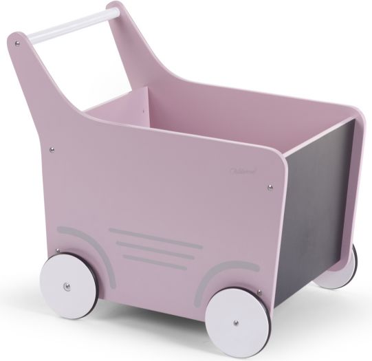 Childhome Dekorativní kočárek dřevěný Soft Pink - obrázek 1