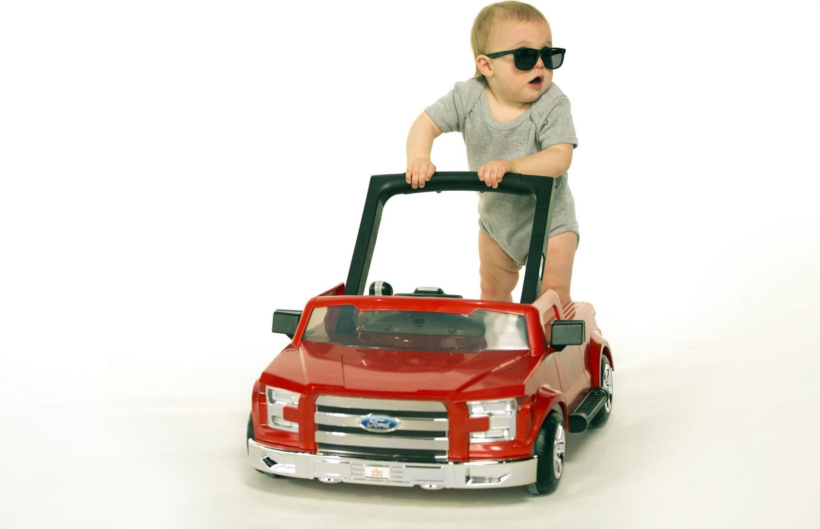 Bright Start Chodítko 3v1 Ford F-150 Red 6m+, 11 kg - obrázek 11