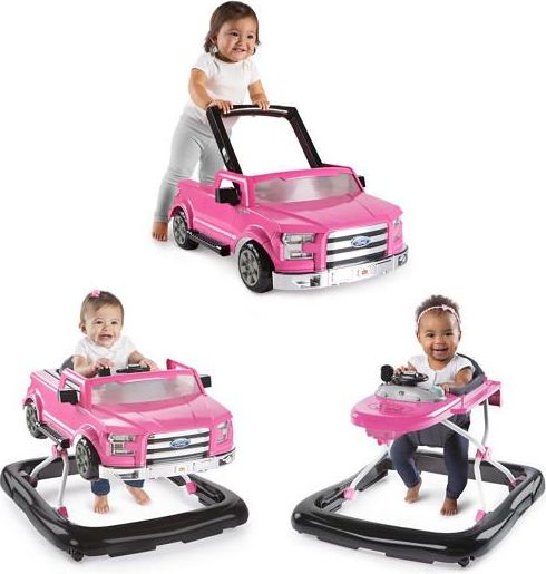 Bright Start Chodítko 3v1 Ford F-150 Pink 6m+, 11 kg - obrázek 1