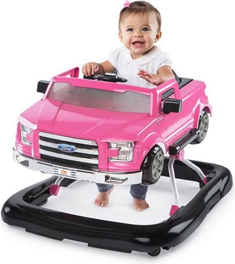 Bright Start Chodítko 3v1 Ford F-150 Pink 6m+, 11 kg - obrázek 2