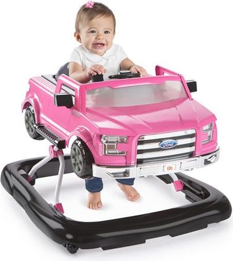 Bright Start Chodítko 3v1 Ford F-150 Pink 6m+, 11 kg - obrázek 4