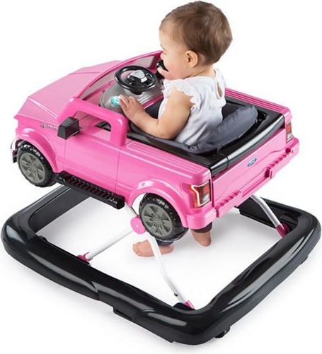 Bright Start Chodítko 3v1 Ford F-150 Pink 6m+, 11 kg - obrázek 5