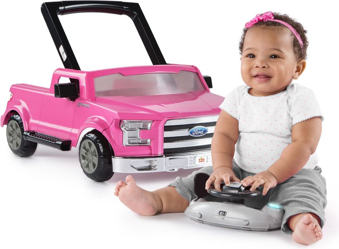 Bright Start Chodítko 3v1 Ford F-150 Pink 6m+, 11 kg - obrázek 12