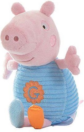 George Plyšové chrastítko - prasátko Peppa, Tom 18 cm - obrázek 1