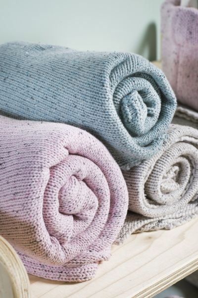JOLLEIN Deka-blanket 75x100 cm Confetti Knit – GREY - obrázek 4