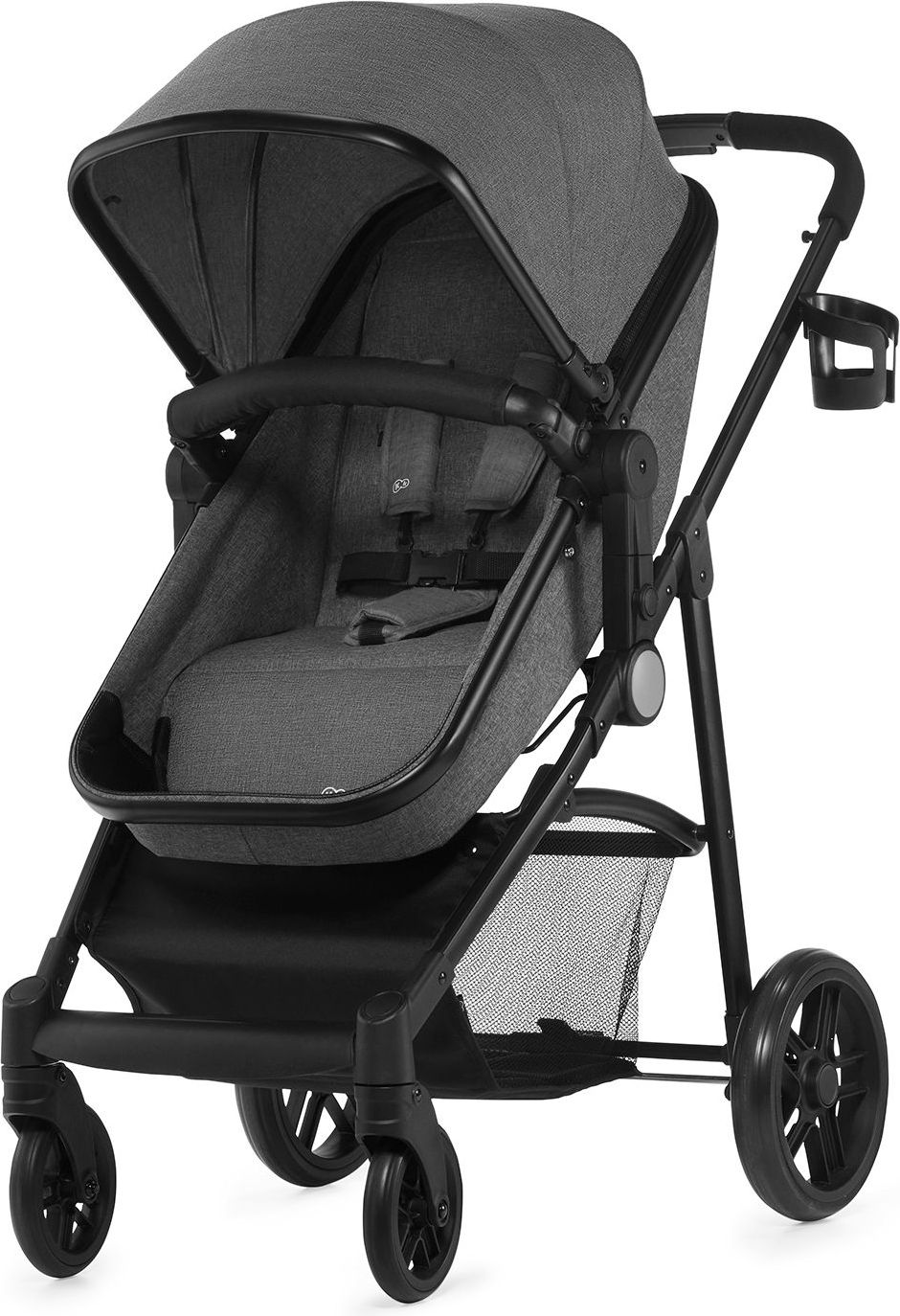 Kočárek kombinovaný Juli 2v1 Grey Kinderkraft 2019 - obrázek 4