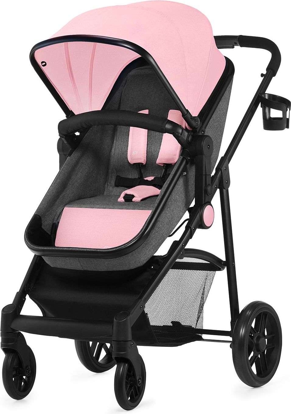 Kočárek kombinovaný Juli 2v1 Pink Kinderkraft 2019 - obrázek 4