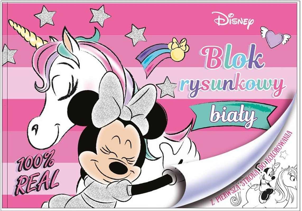 BENIAMIN  Blok na kreslení s omalovánkami Minnie - obrázek 1