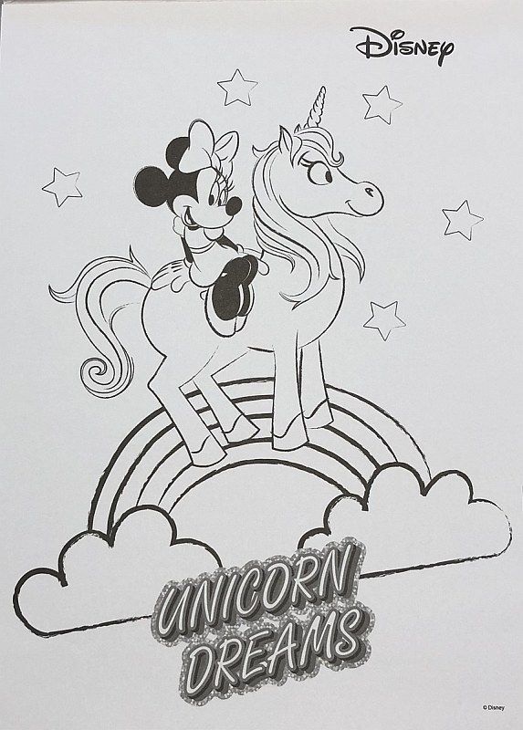 BENIAMIN  Blok na kreslení s omalovánkami Minnie - obrázek 2