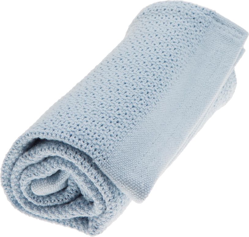 VINTER & BLOOM Deka Soft Grid Organic True Blue - obrázek 1