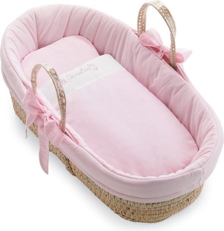 PALI Košík pro miminko SWEETIES-Pink - obrázek 1