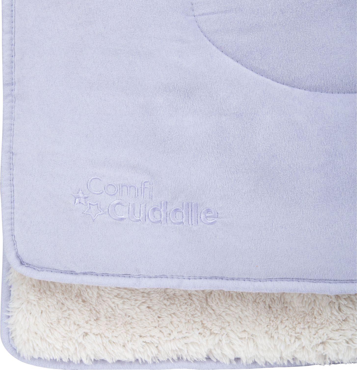 CUDDLECo Super měkká oboustranná dětská deka 110x75 cm, Lila - obrázek 2