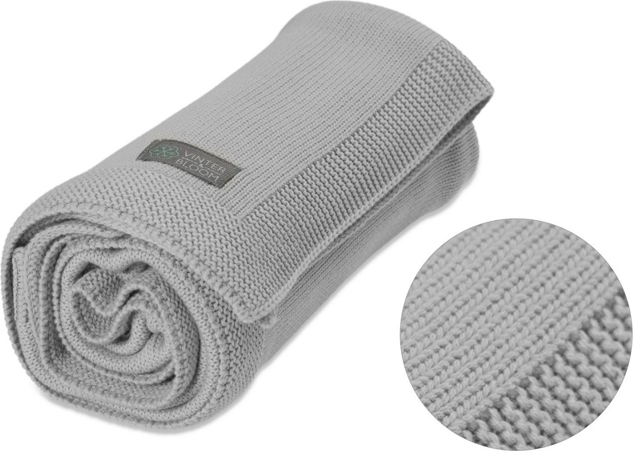 VINTER & BLOOM Deka Love Organic Calm Grey - obrázek 1