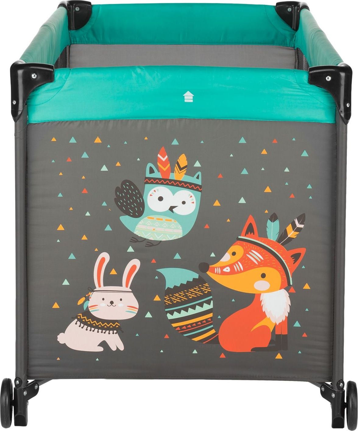 Postýlka cestovní Koot Fox Aqua Petite&Mars - obrázek 2