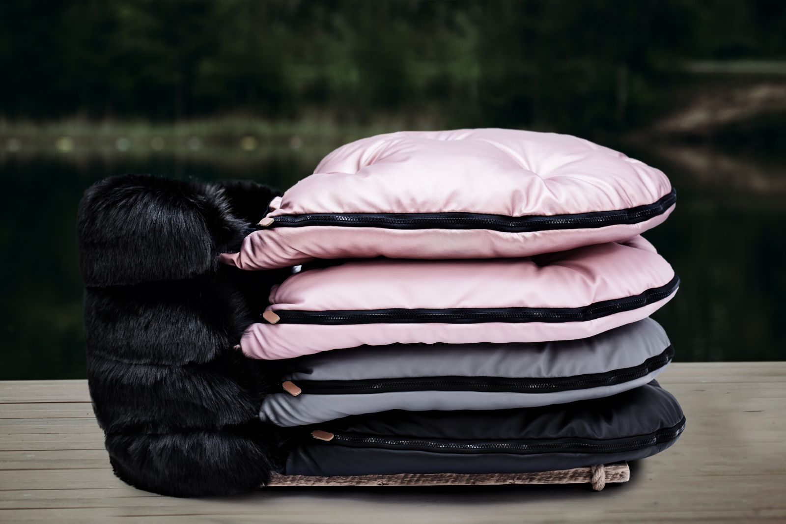 Fusak Floo for baby Alaska shine pink/black - obrázek 5