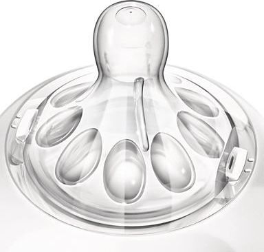 AVENT | Nezařazeno | Náhradní dudlík Avent Natural rychlý 6+ - 2 ks | Transparentní | - obrázek 2