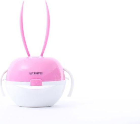 Baby Monsters Jídelní sada MEAL B plast králík 24m+ - 3 barvy růžová - obrázek 1