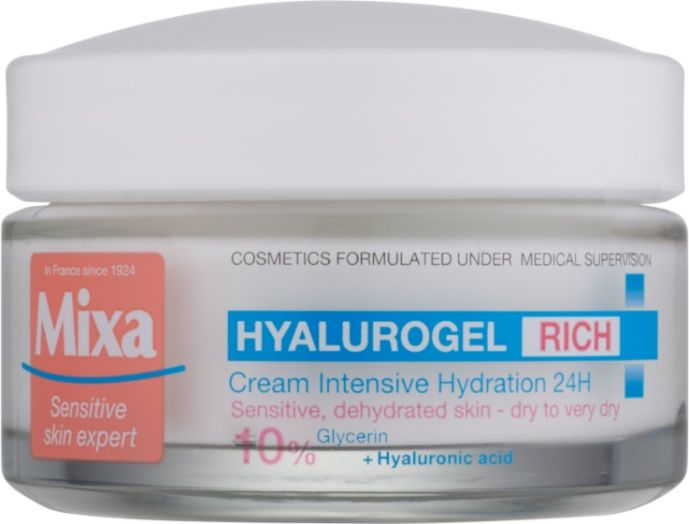 MIXA Hyalurogel Rich intenzivně hydratační denní krém 50 ml - obrázek 1