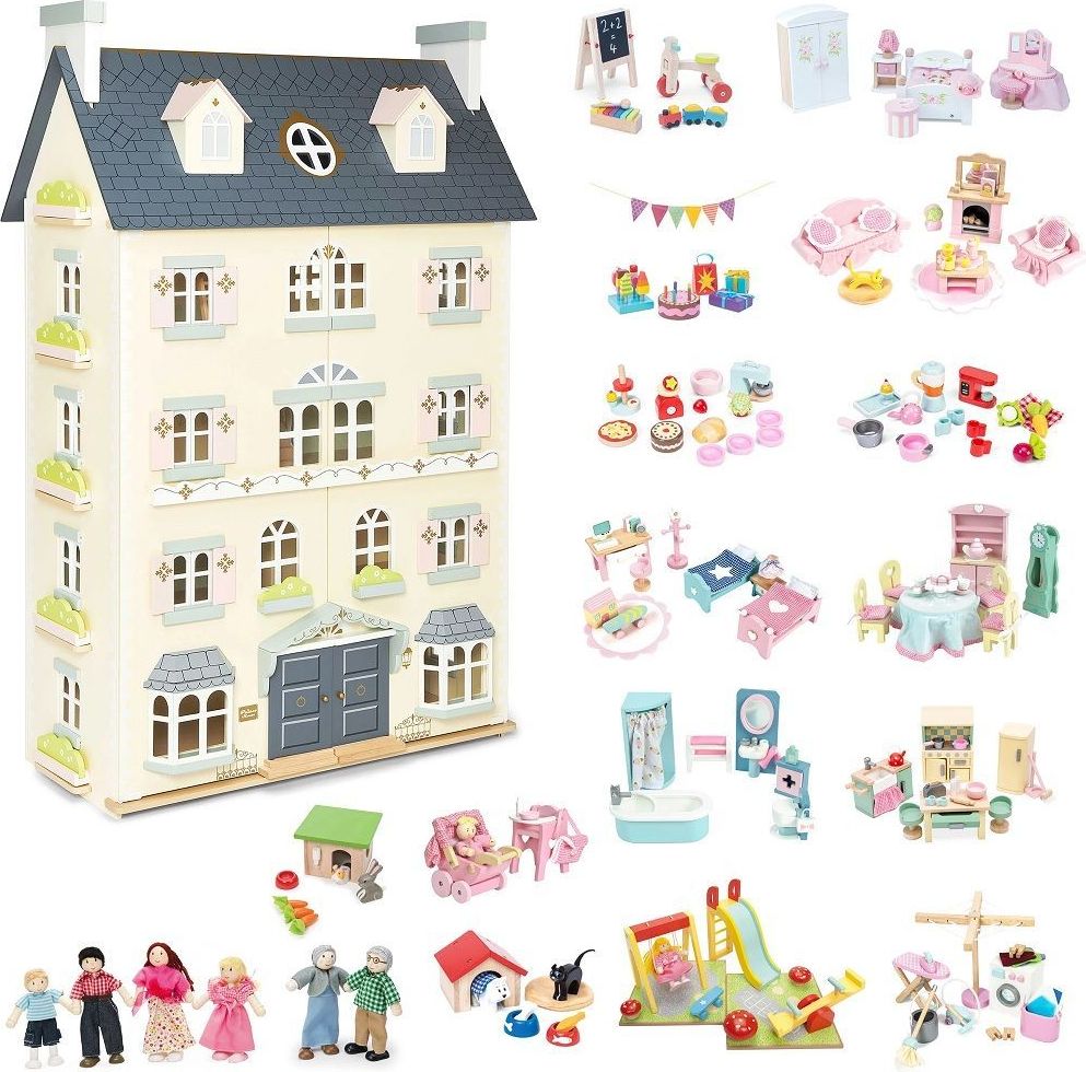 Le Toy Van Domeček Ultimate Palace s vybavením - obrázek 1