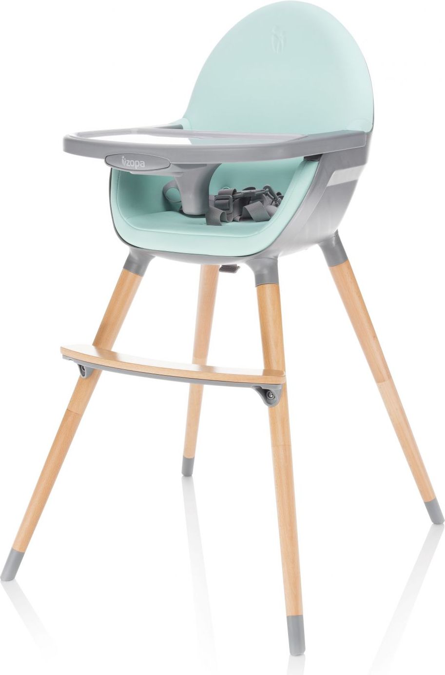 Zopa Dětská židlička Dolce, Ice Green/Grey - obrázek 1