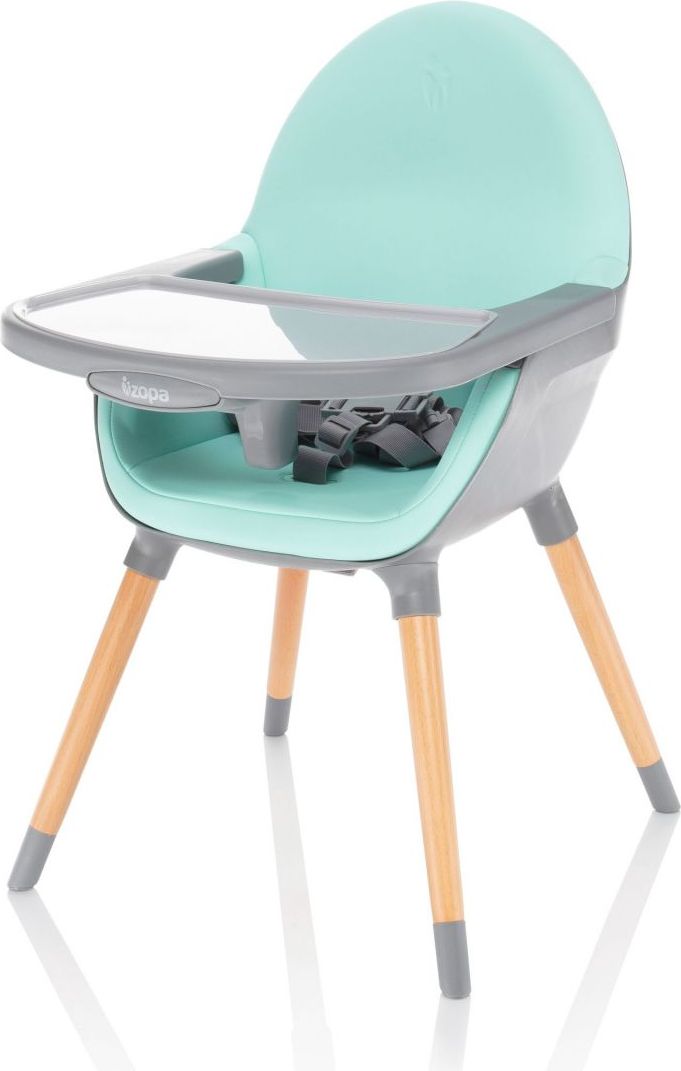 Zopa Dětská židlička Dolce, Ice Green/Grey - obrázek 3