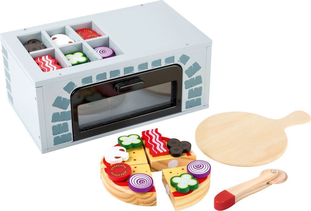 Small Foot Dřevěná pizza pec s příslušenstvím - obrázek 1