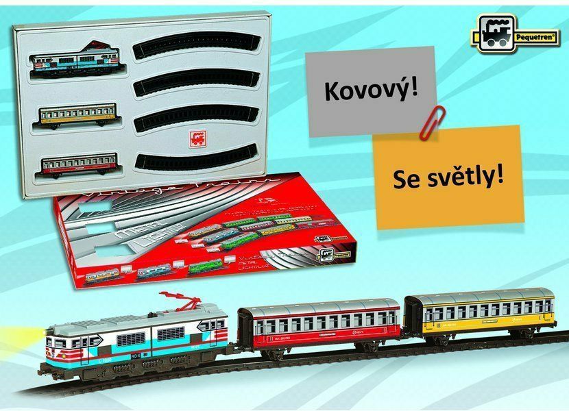Pequetren PASSENGERS TRAIN COLORS – historický osobní vlak - obrázek 1
