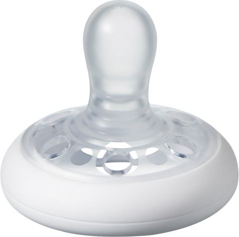 Tommee Tippee Šidítko C2N silikon Natural 2ks 0-6m - obrázek 6