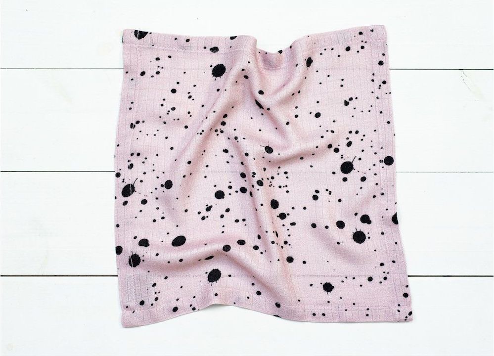Mušelínové bambusové pleny Sleepee Hanky 3 ks šedá/bílá/růžová - obrázek 4
