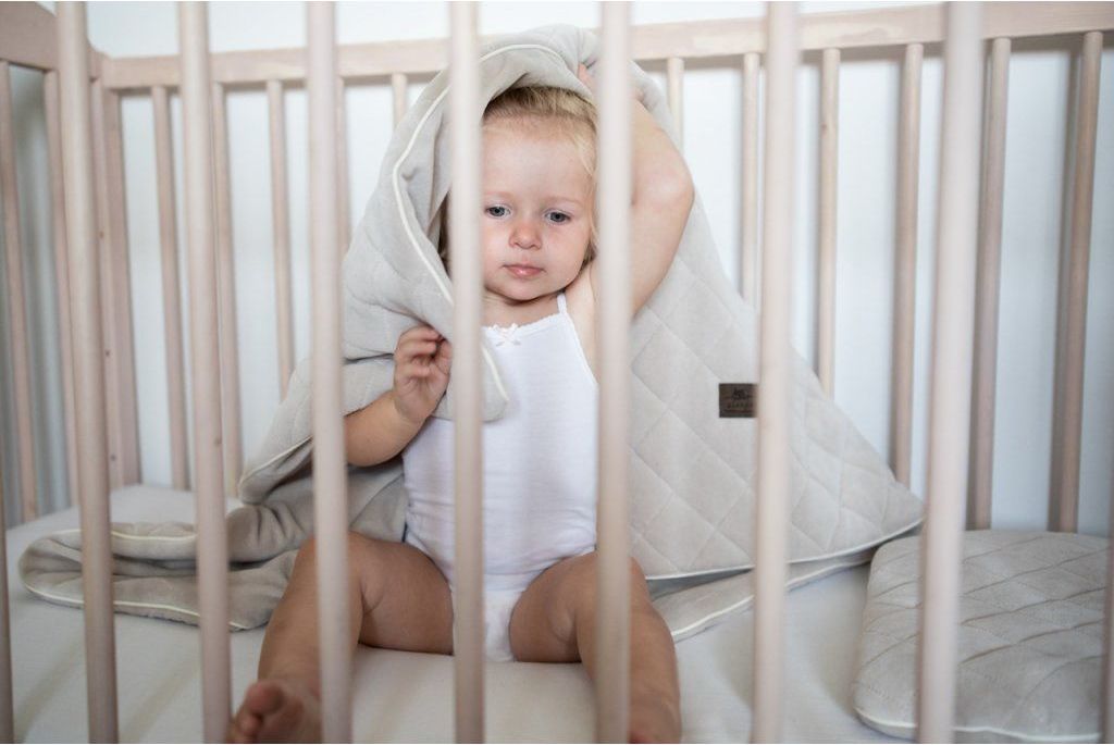 Sametová deka Sleepee Royal Baby písková - obrázek 5