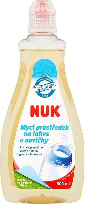 NUK Mycí prostředek na láhve a savičky 500ml - obrázek 2