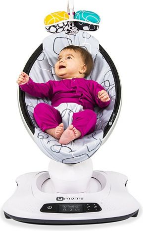 4MOMS Lehátko mamaRoo Plush Multicolor - obrázek 2