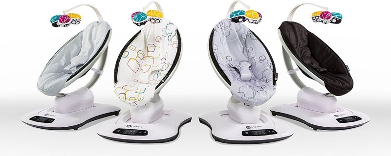 4MOMS Lehátko mamaRoo Plush Multicolor - obrázek 4